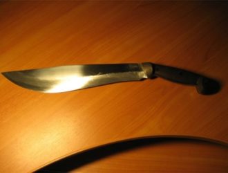 В гостинице Екатеринбурга гражданин Ростова исполосовал мачете (аналог ножа) свою приятельницу